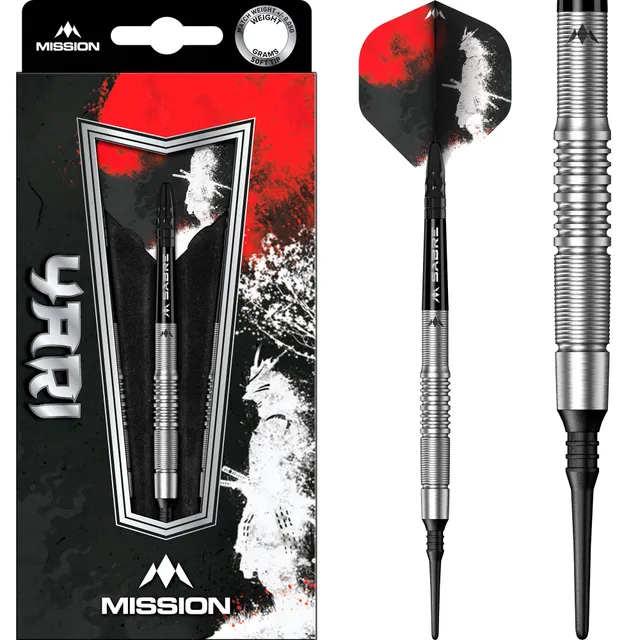 mission-darts-yari-19g-fl-chettes-pointe-souple-90-tungst-ne-silver image 1