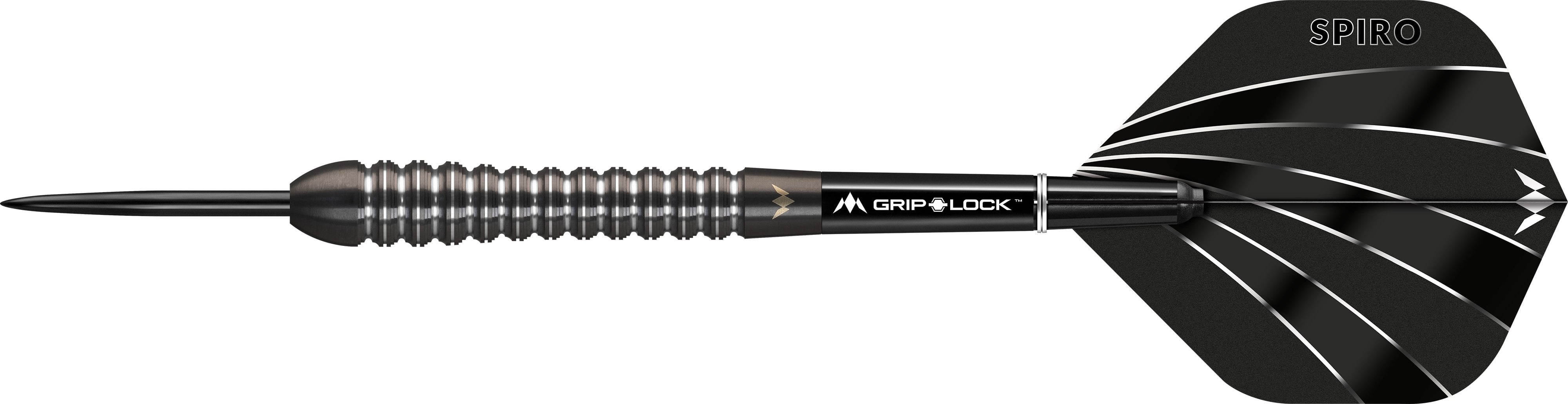 mission-darts-spiro-m2-steel-tip-90-tungst-ne-rev-tement-graphite-pvd-noir image 2