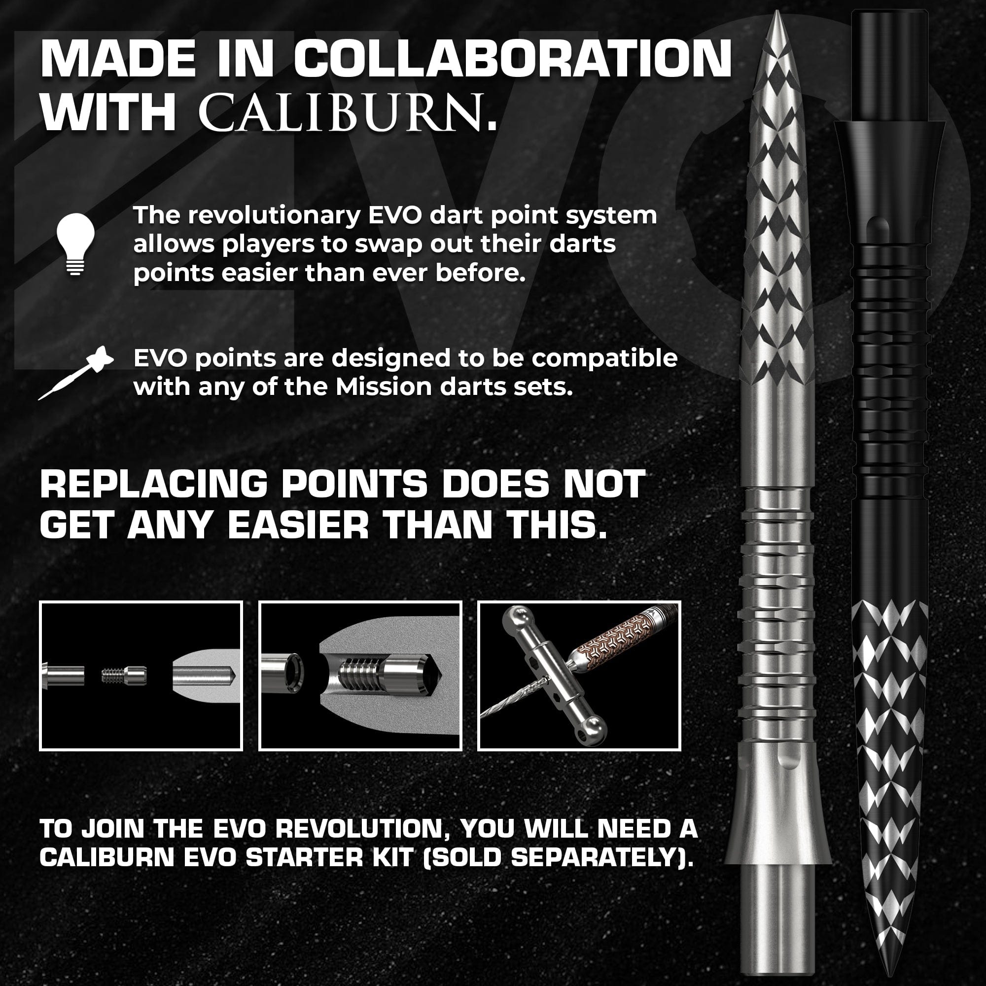 mission-x-caliburn-evo-pointes-gv-logo-noir-26mm image 6
