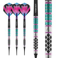 red-dragon-darts-peter-wright-supa-venom-soft-tip-fl-chettes-pointe-souple image 3