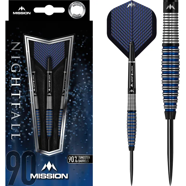 mission-darts-nightfall-m4-fl-chettes-pointe-acier-90-tungst-ne-profil-curved-no image 1