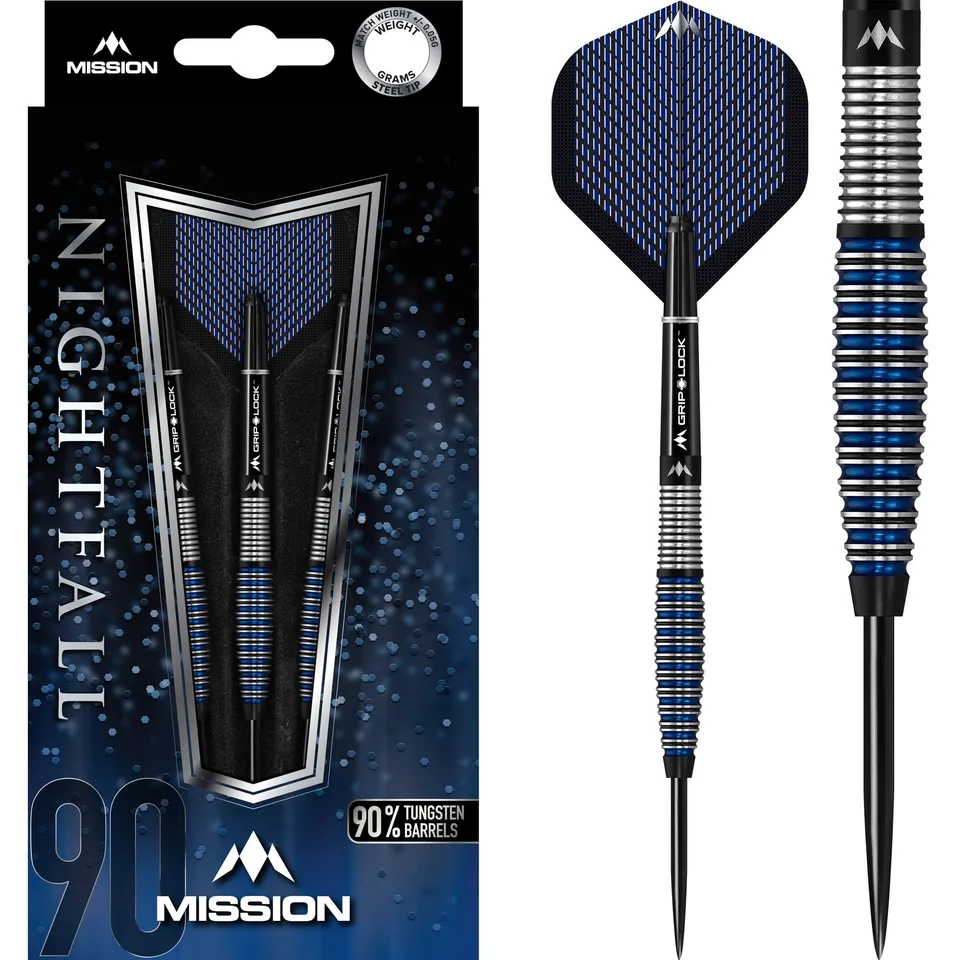 mission-darts-nightfall-m4-fl-chettes-pointe-acier-90-tungst-ne-profil-curved-no image 1