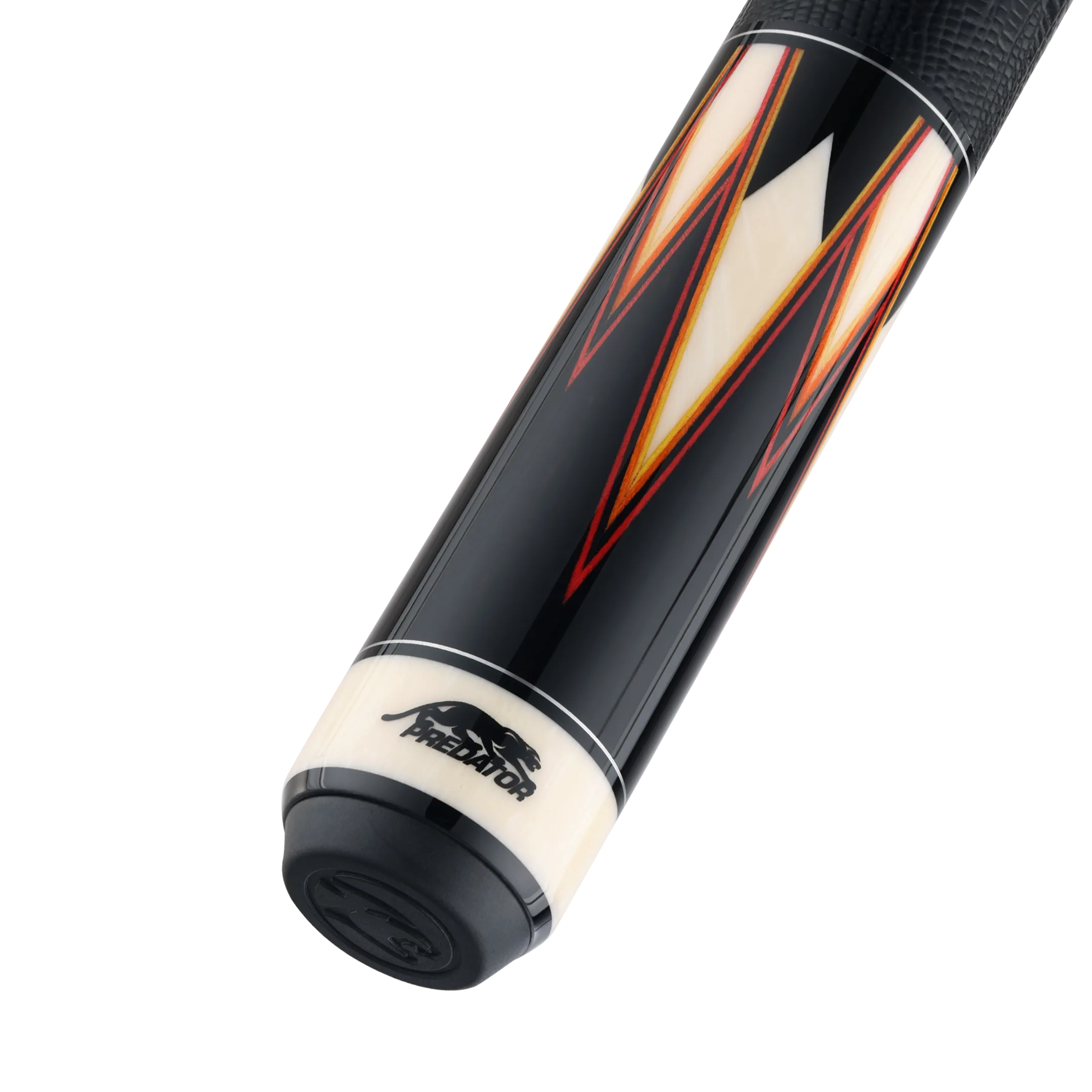 predator-true-splice-16-queue-de-billard-b-ne-pointes-rouge-orange-wrap-cuir image 4