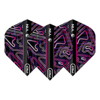 red-dragon-darts-black-pink-yin-yang-standard-ailettes-de-fl-chettes image 3