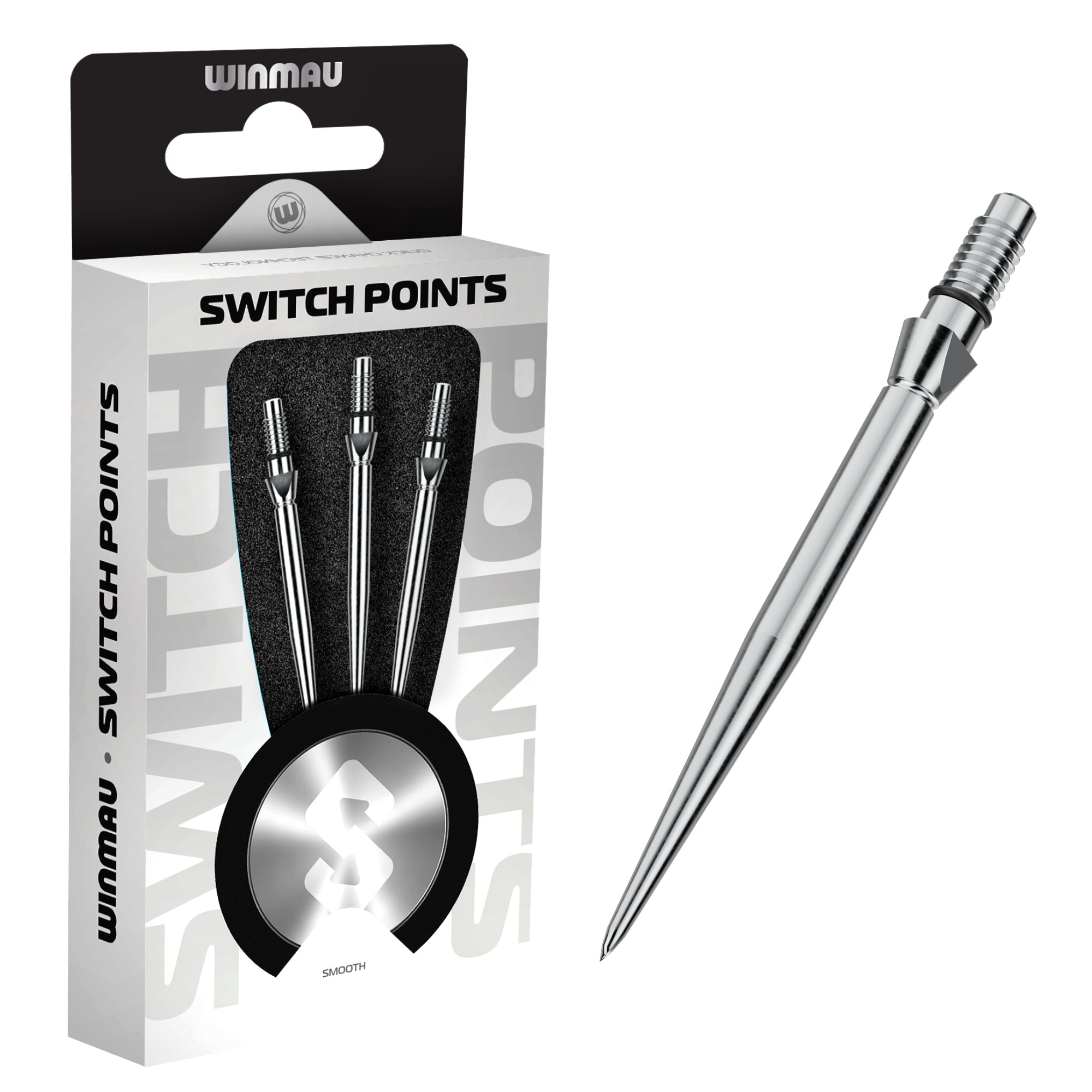 winmau-switch-points-smooth-silver-pointes-interchangeables image 3