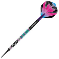 red-dragon-darts-peter-wright-supa-venom-soft-tip-fl-chettes-pointe-souple image 2