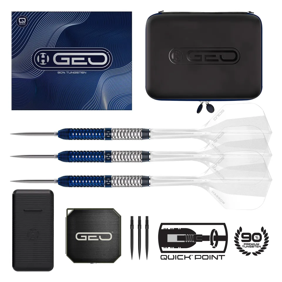 harrows-geo-01-90-quick-point-fl-chettes-acier-steeltip image 1