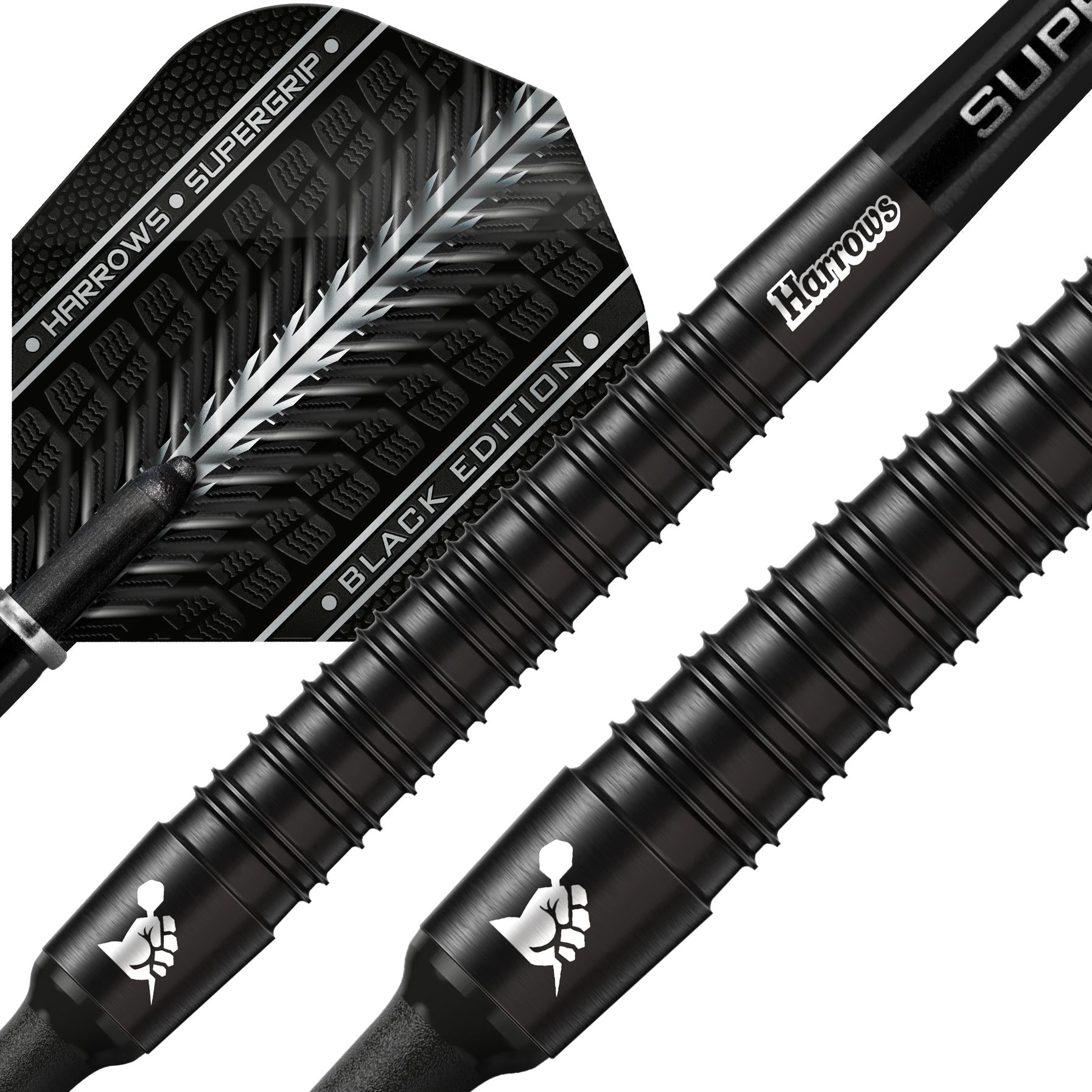 harrows-supergrip-90-black-edition-fl-chettes-soft-tip image 3