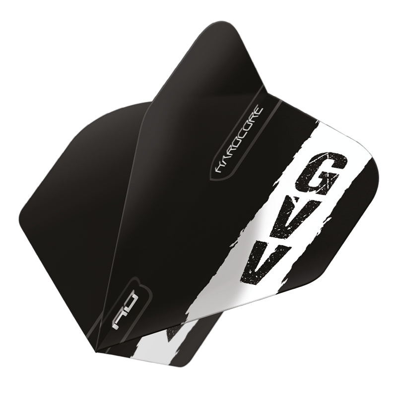 red-dragon-darts-gian-van-veen-black-gvv-logo-hardcore-standard-ailettes-de-fl-c image 1