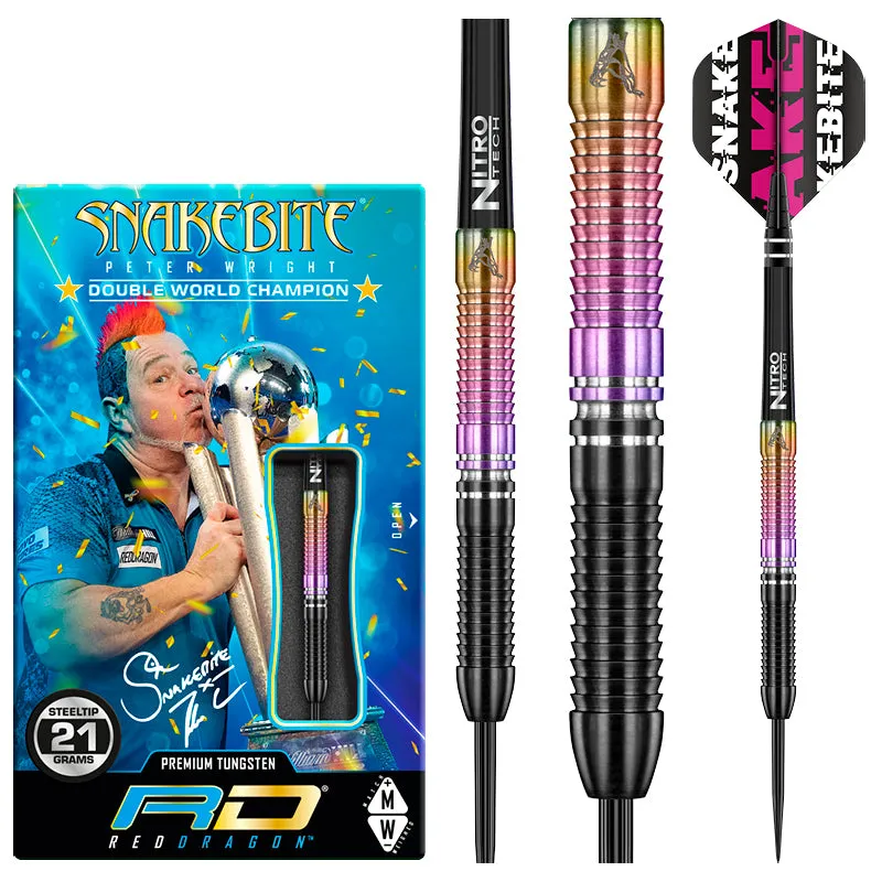 red-dragon-darts-peter-wright-world-champion-se-fl-chettes-steel-tip image 1