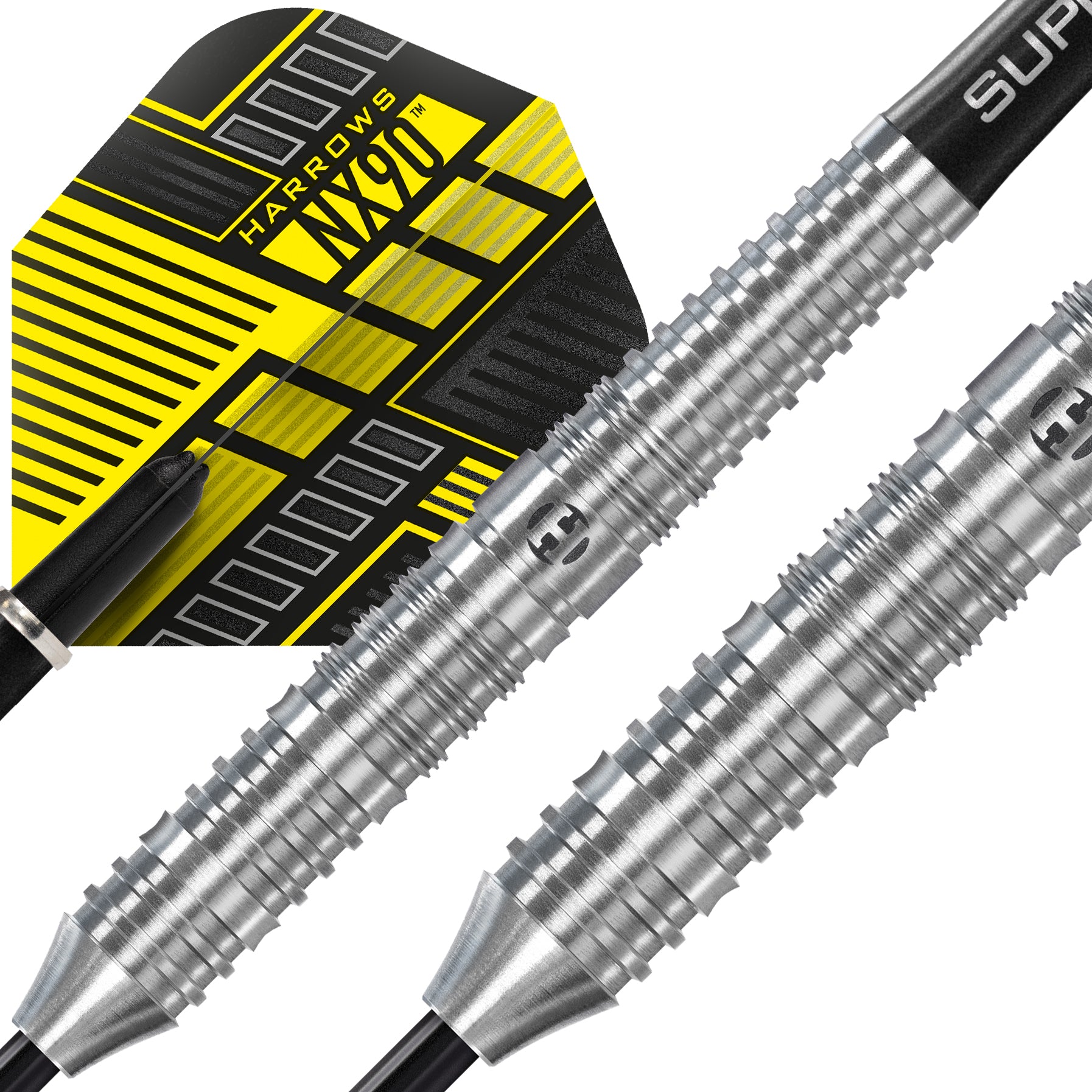 harrows-nx90-parallel-90-fl-chettes-pointe-acier-steel-tip image 3