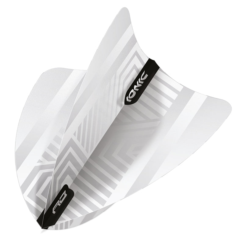 red-dragon-darts-white-hardcore-ailettes-freestyle-blanches image 1