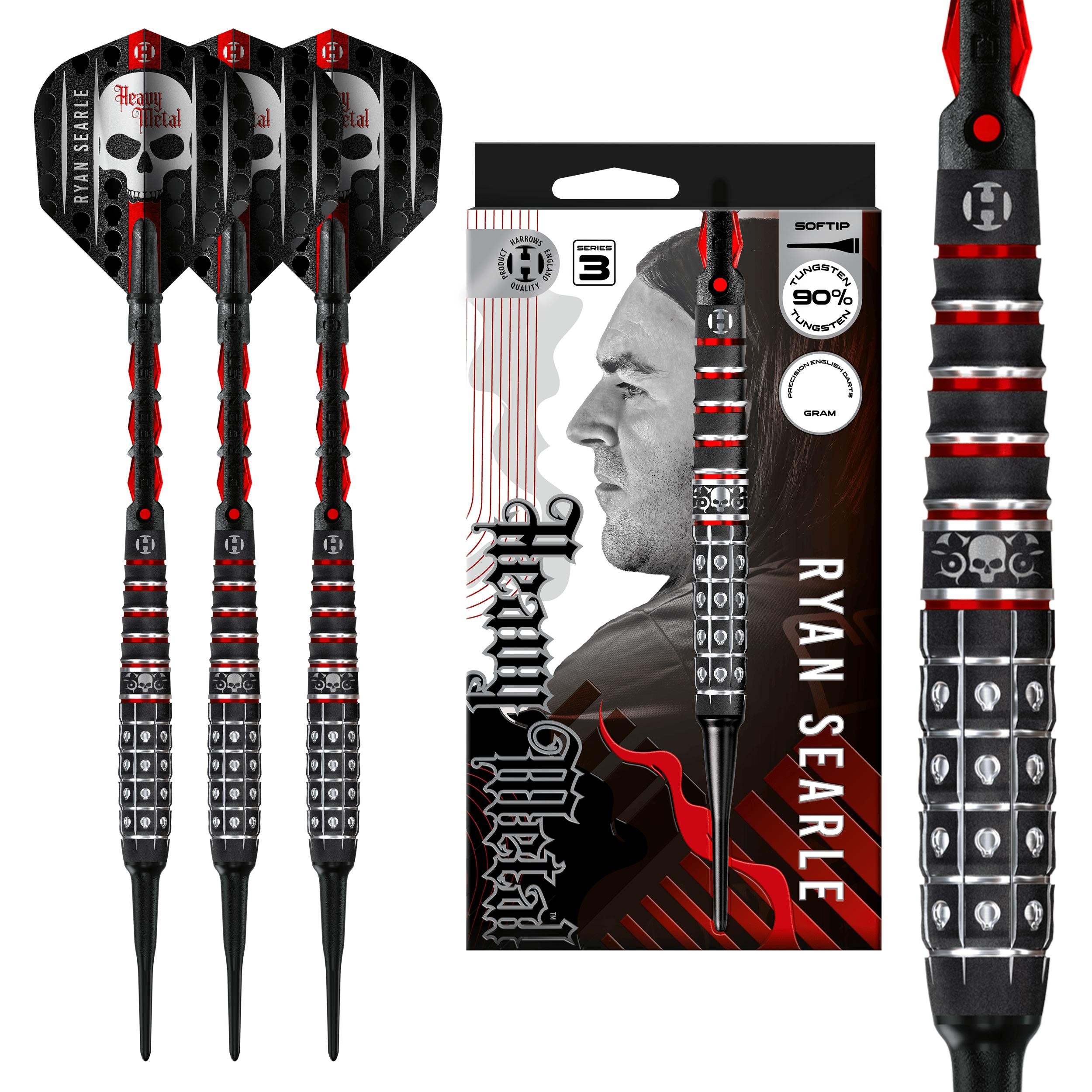 harrows-ryan-searle-90-series-3-fl-chettes-pointe-souple image 1
