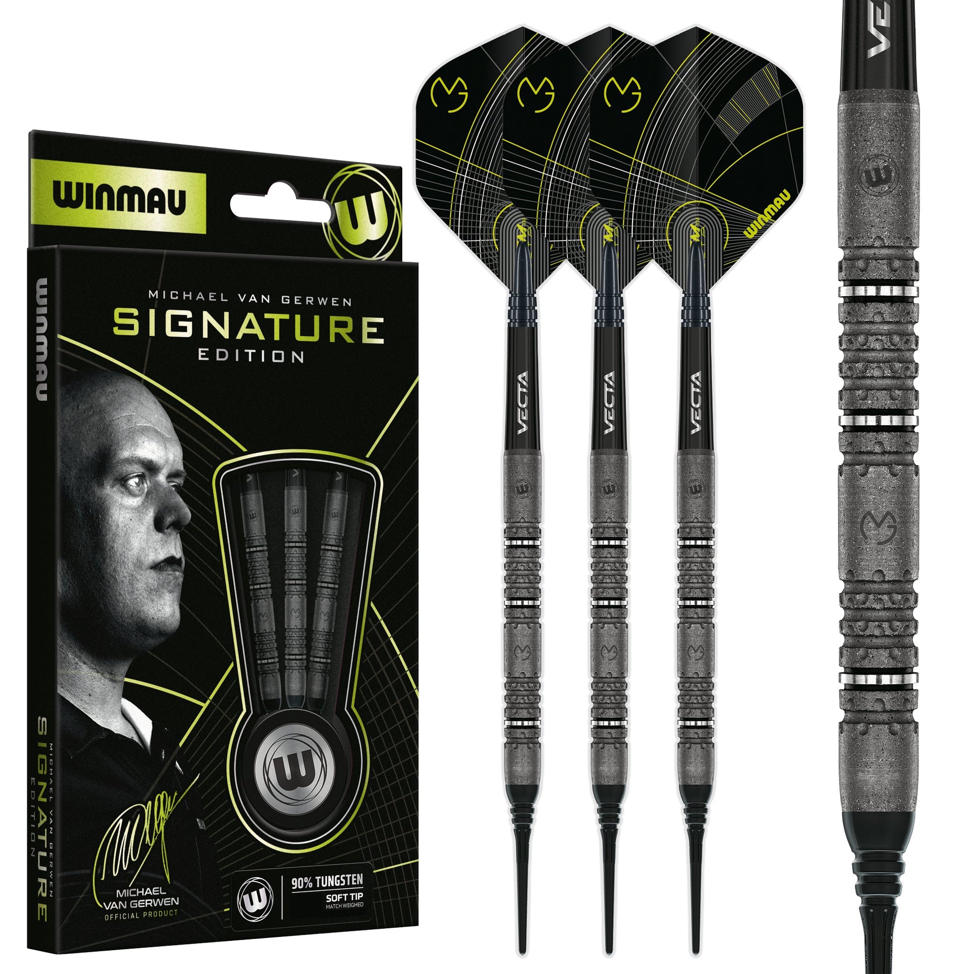 winmau-mvg-signature-edition-soft-tip-fl-chettes-pointe-souple image 1