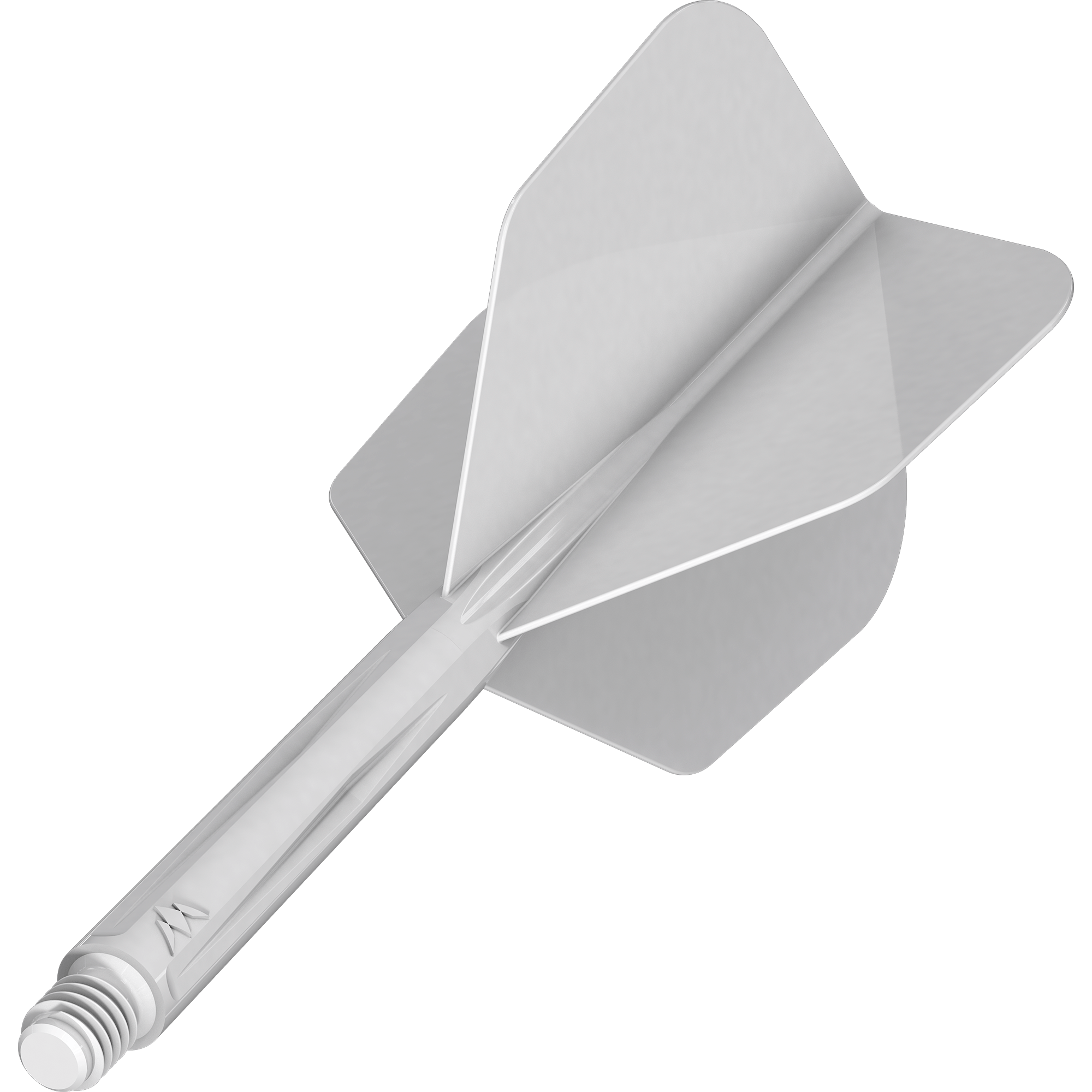 mission-darts-force-90-syst-me-vol-et-tige-moul-blanc-standard-no6-medium image 2