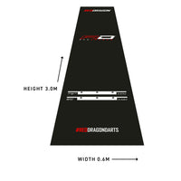 red-dragon-darts-heavy-duty-tapis-de-fl-chettes-avec-oche-officiel image 3