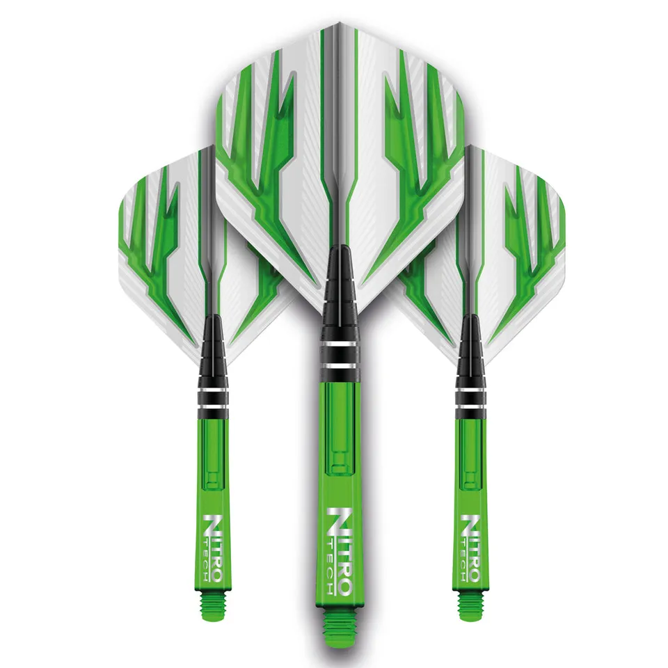 red-dragon-combo-ailettes-tiges-nitrotech-vert image 1