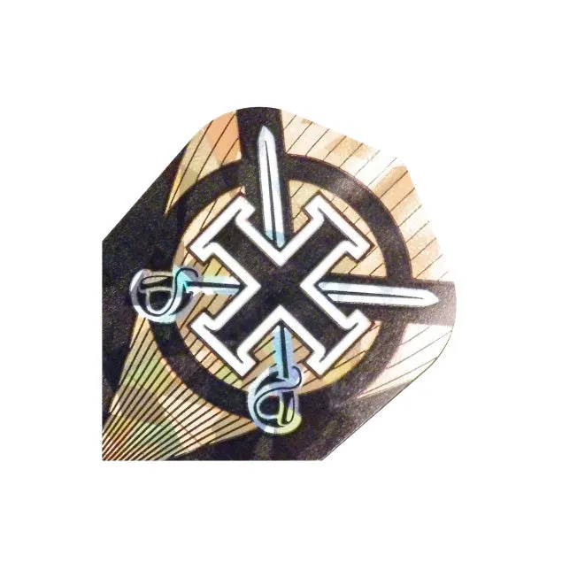 harrows-hologram-swords-no6-lot-de-3-ailettes-de-fl-chettes image 1