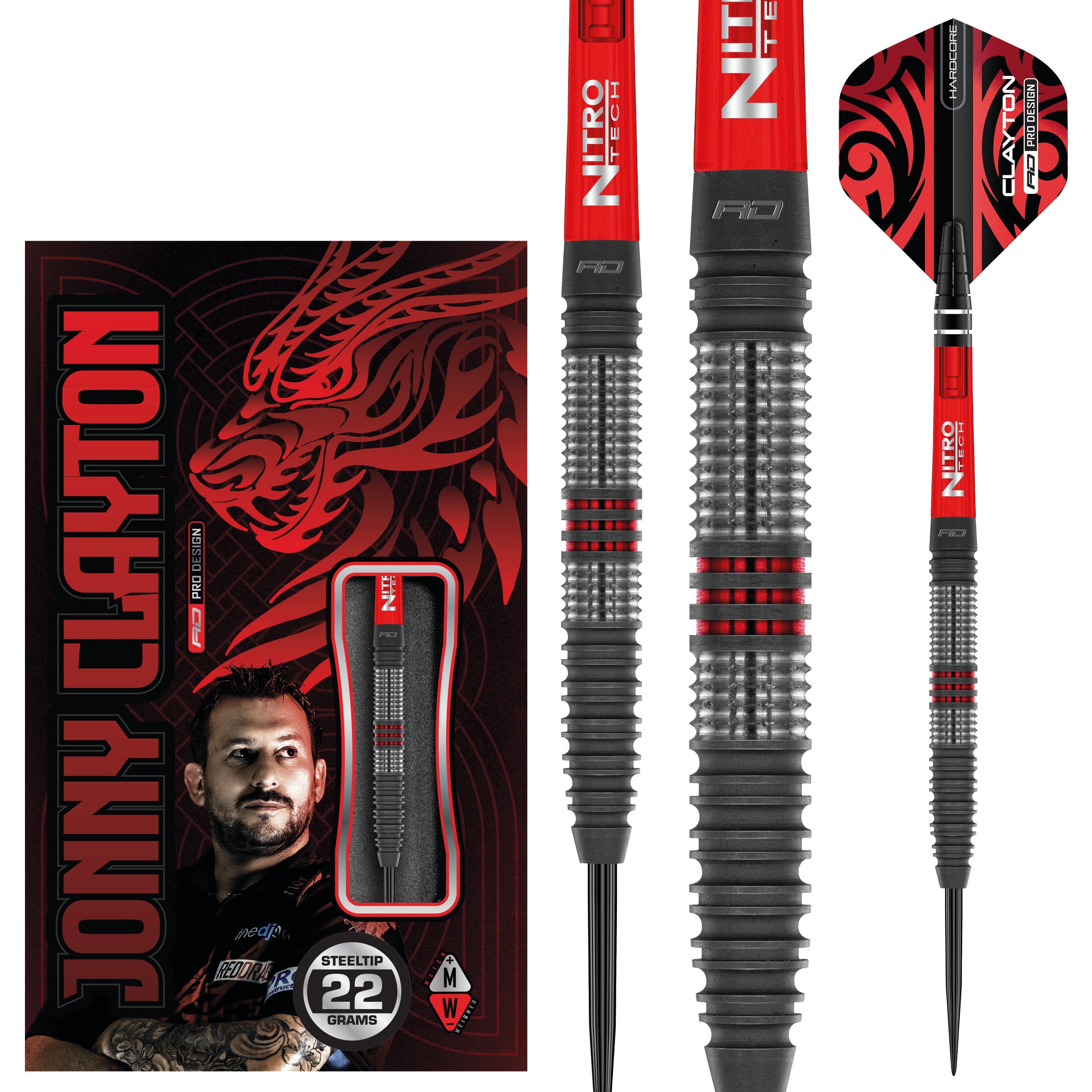 red-dragon-darts-jonny-clayton-hiraeth-sign-e-fl-chettes-tungst-ne-90 image 3