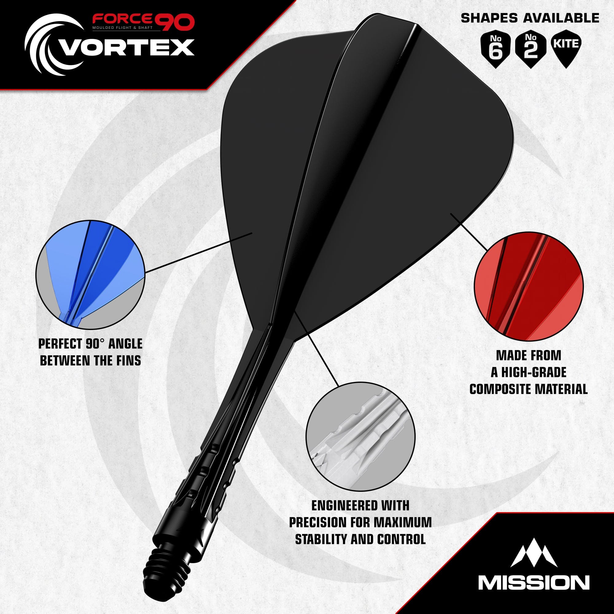 mission-force-90-vortex-vol-et-tige-int-gr-s-kite-medium-noir-bleu image 5
