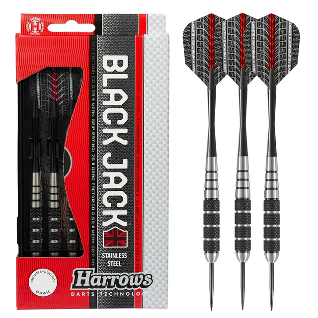 harrows-black-jack-fl-chettes-steel-tip image 1