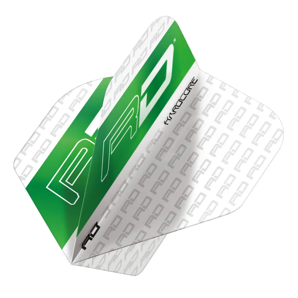 red-dragon-darts-rd-logo-white-green-hardcore-xt-standard-12-ailettes image 1