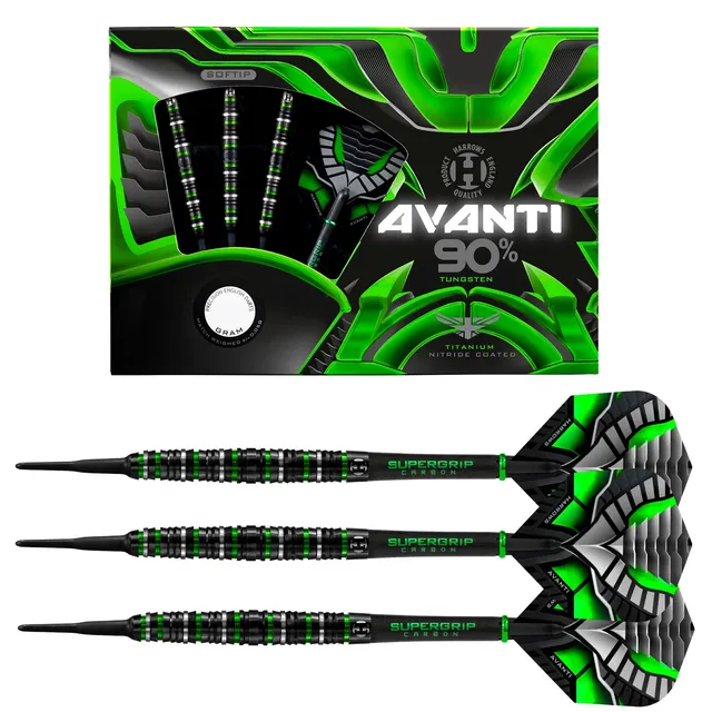 harrows-avanti-90-fl-chettes-pointe-souple-soft-tip image 1