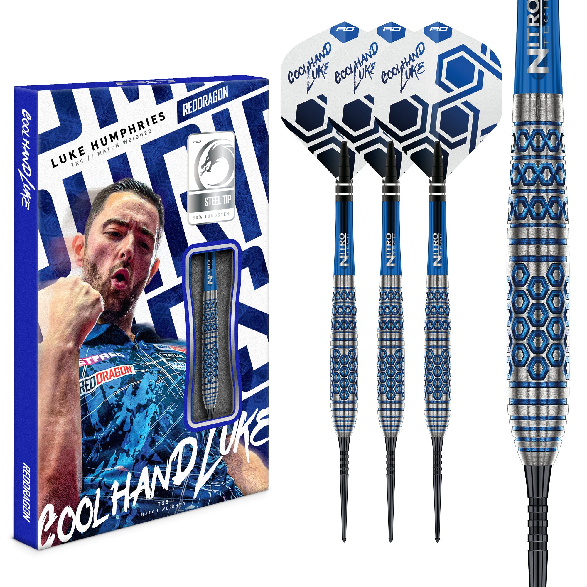 red-dragon-darts-luke-humphries-tx5-90-torpedo-fl-chettes-pointe-acier image 8
